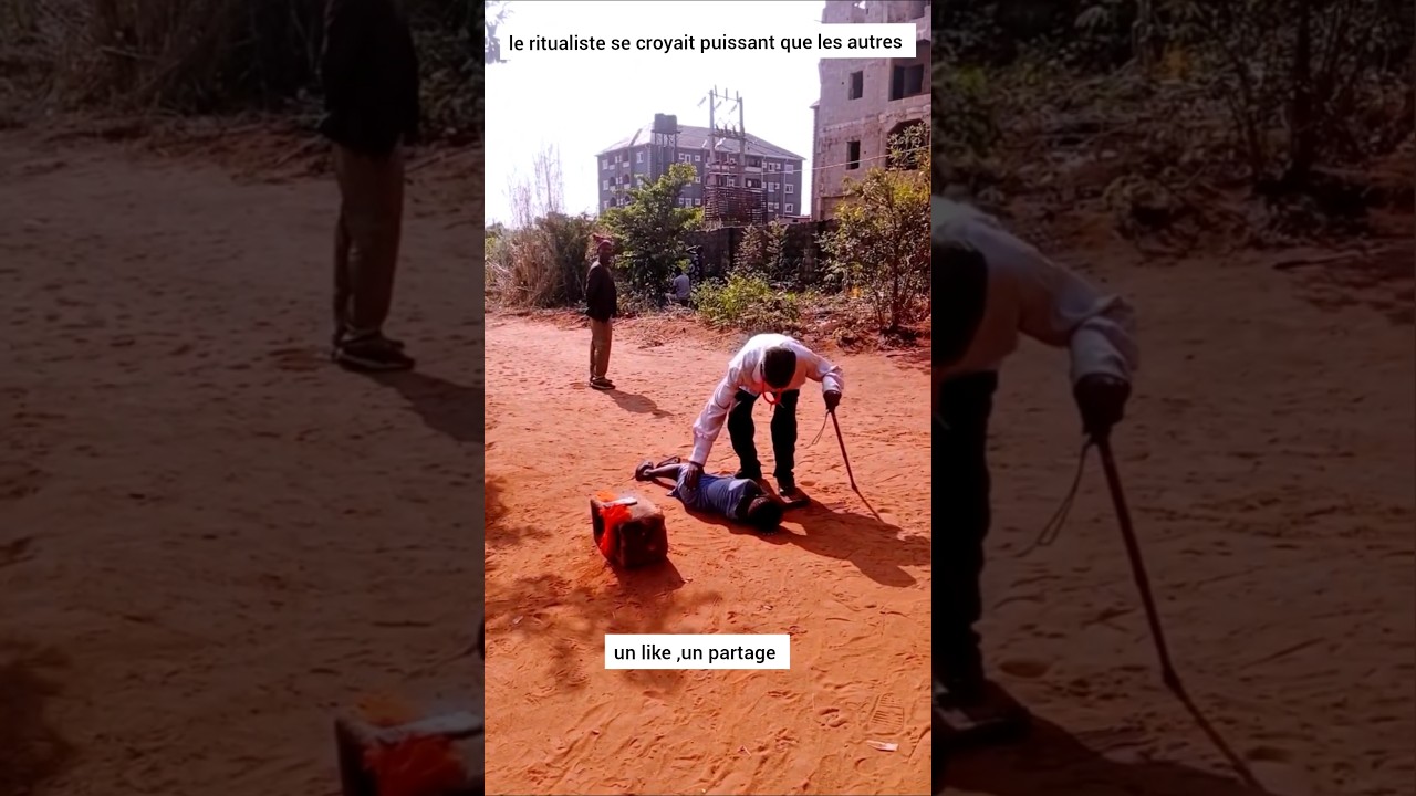 le ritualiste se croyait vraiment puissant