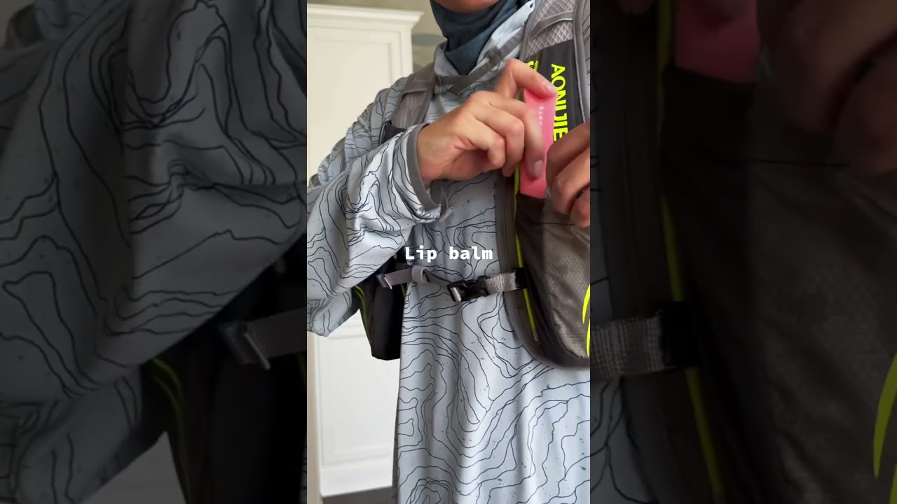 Pack my running vest with me!! #running #runner #runnergirl #hijab #hijabstyle #fitness