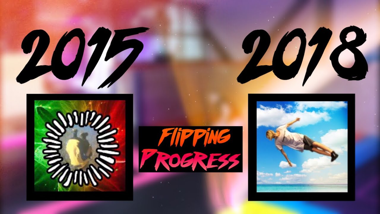 Flipping progress! *From backflip to quad backflip*