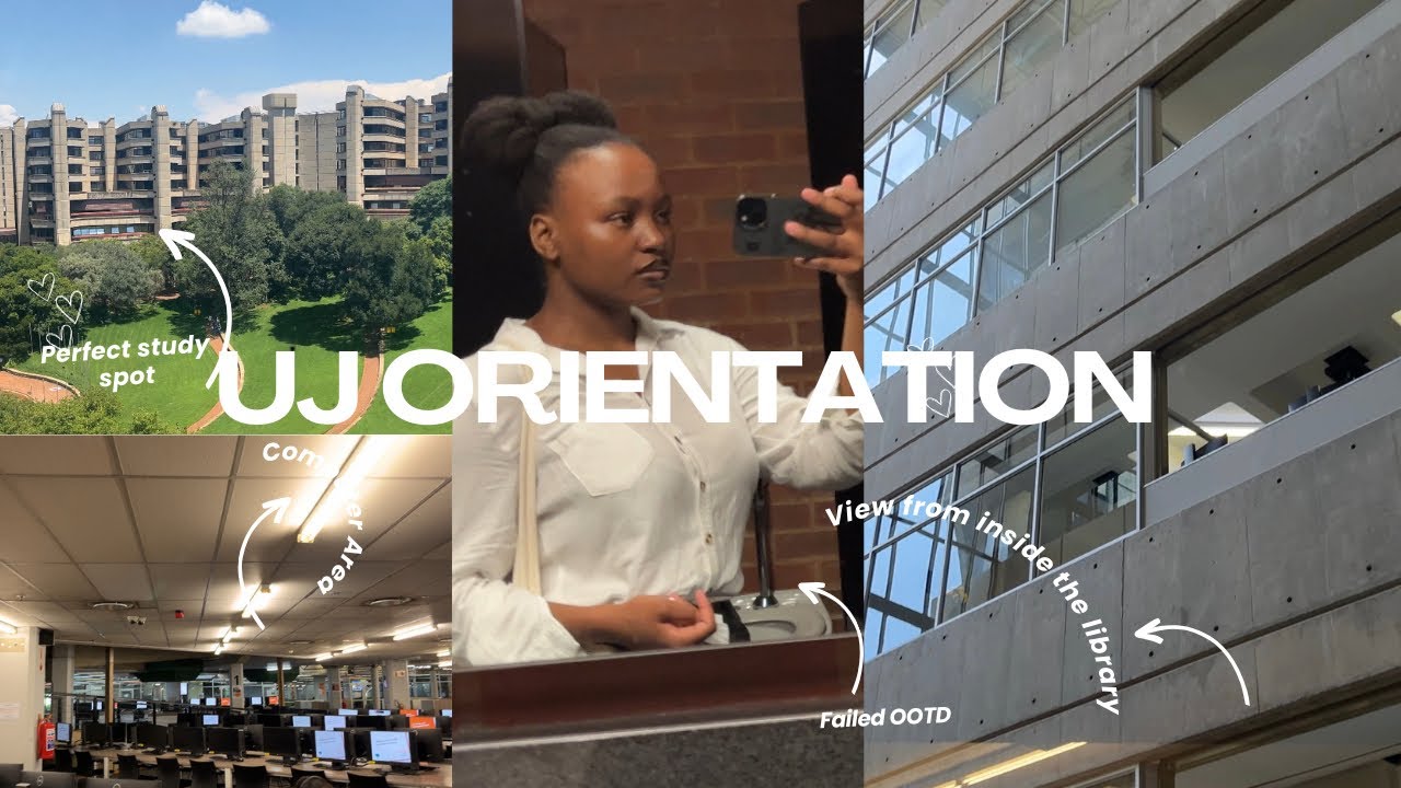 Uni diaries| First-Year UJ Orientation Week-Day 2|APK edition🤍
