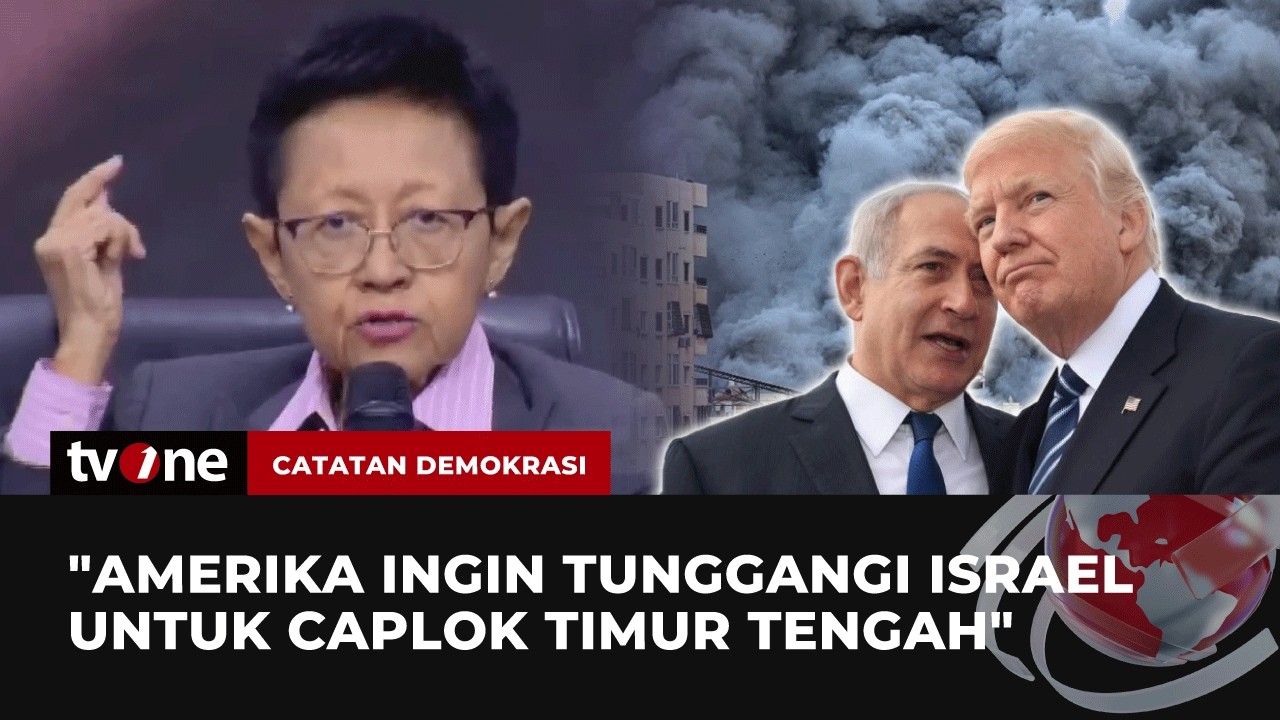 Inilah Momen Pengamat Politik LN Bongkar Rencana Besar AS dan Israel di Timur Tengah | tvOne