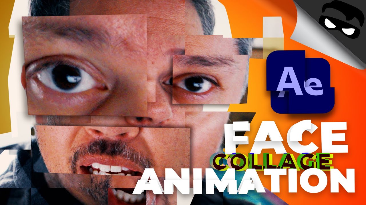 Leveling Up The Face Collage Effect | Beginner Step-By-Step AE Tutorial–No Plugins