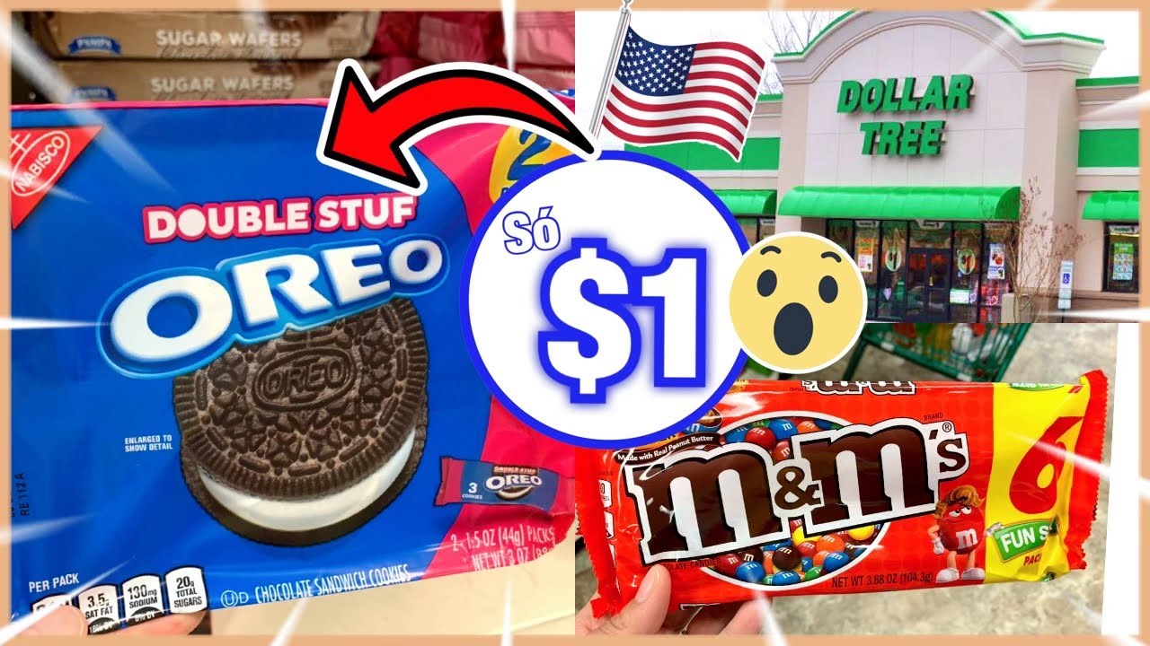 O QUE TEM NA LOJA DE $1 DOS EUA! 😱😍 FAZENDO COMPRAS NA DOLLAR TREE