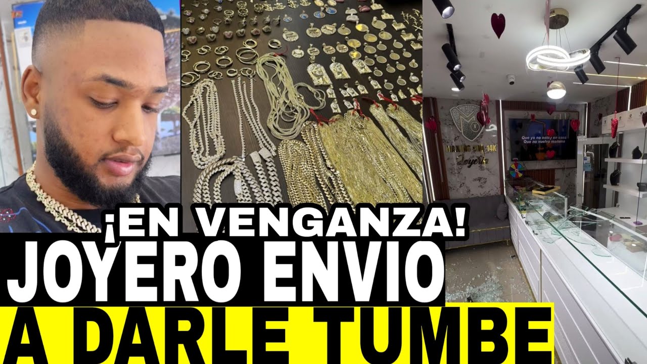 FAMOSO JOYERO DE LA CAPITAL ENVIA DARLE TUMBA A LA JOYERÍA DE MAXIMO ORO EN SAN PEDRO POR VENGENSA