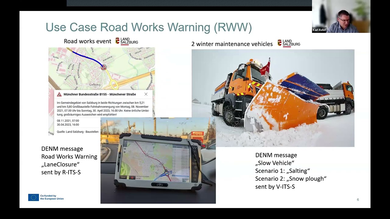 C-ITS WEBINAR: Urban C-ITS Deployments - Salzburg (Karl Rehrl)