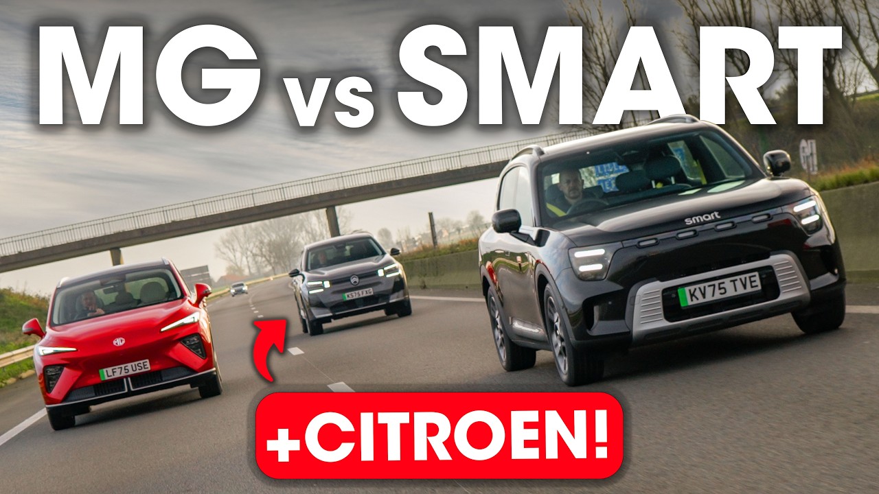 Citroen e-C5 Aircross vs MG S6 vs Smart #5  – which new SUV should YOU buy!?