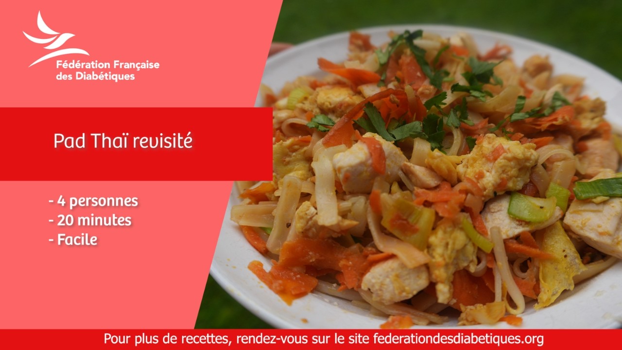 Pad Thaï revisité 🍜– Recette équilibrée, sans gluten et gourmande