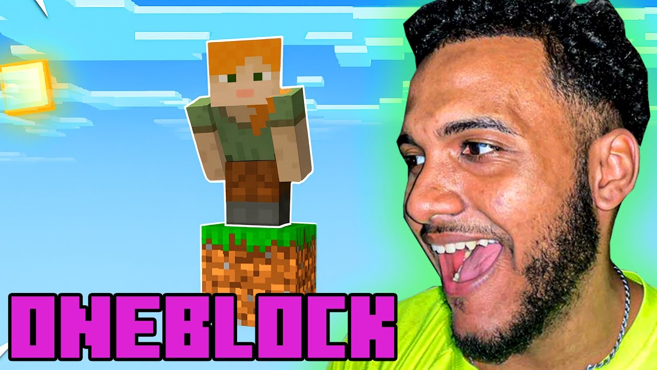 MINECRAFT pero EMPEZAMOS en un SOLO BLOQUE