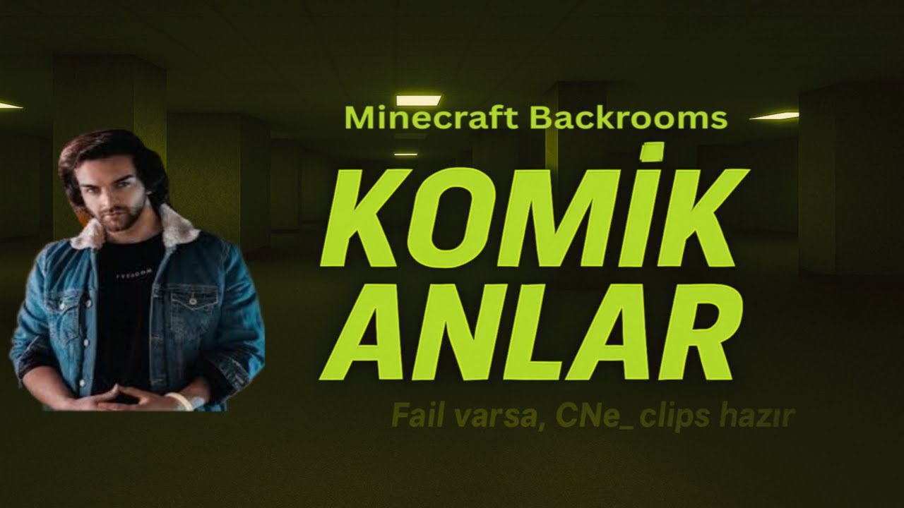 Ebonivon İle Minecraft Backrooms Komik Anlar!