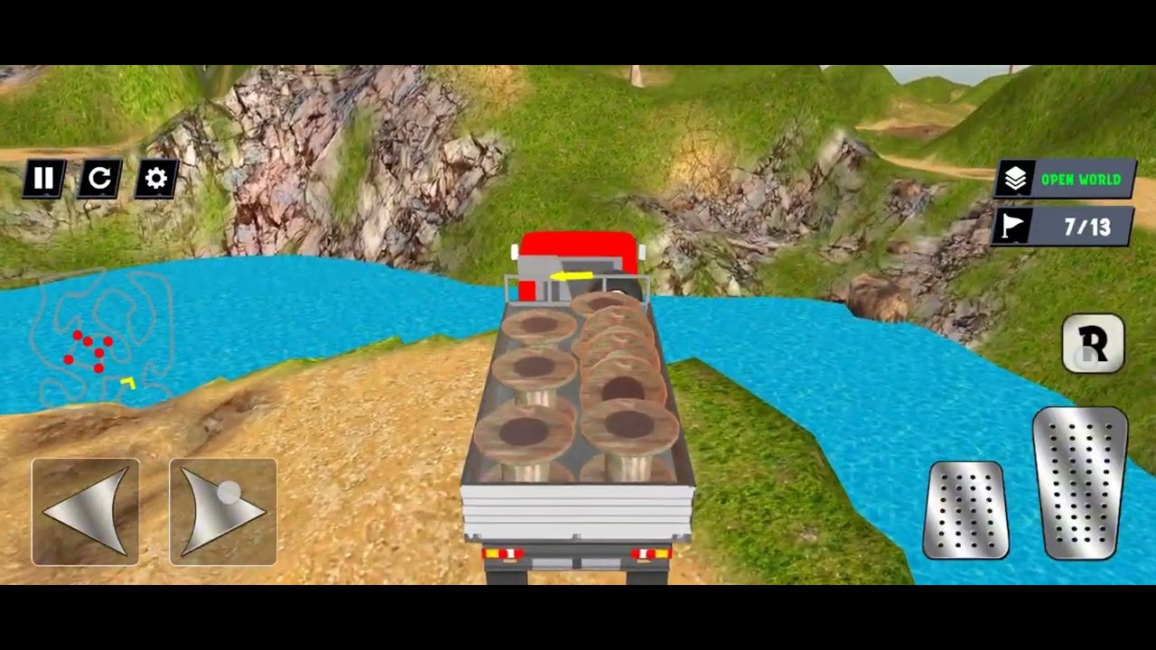 🚚 Cargo Truck Driver Gameplay | Heavy Cargo Delivery Mission