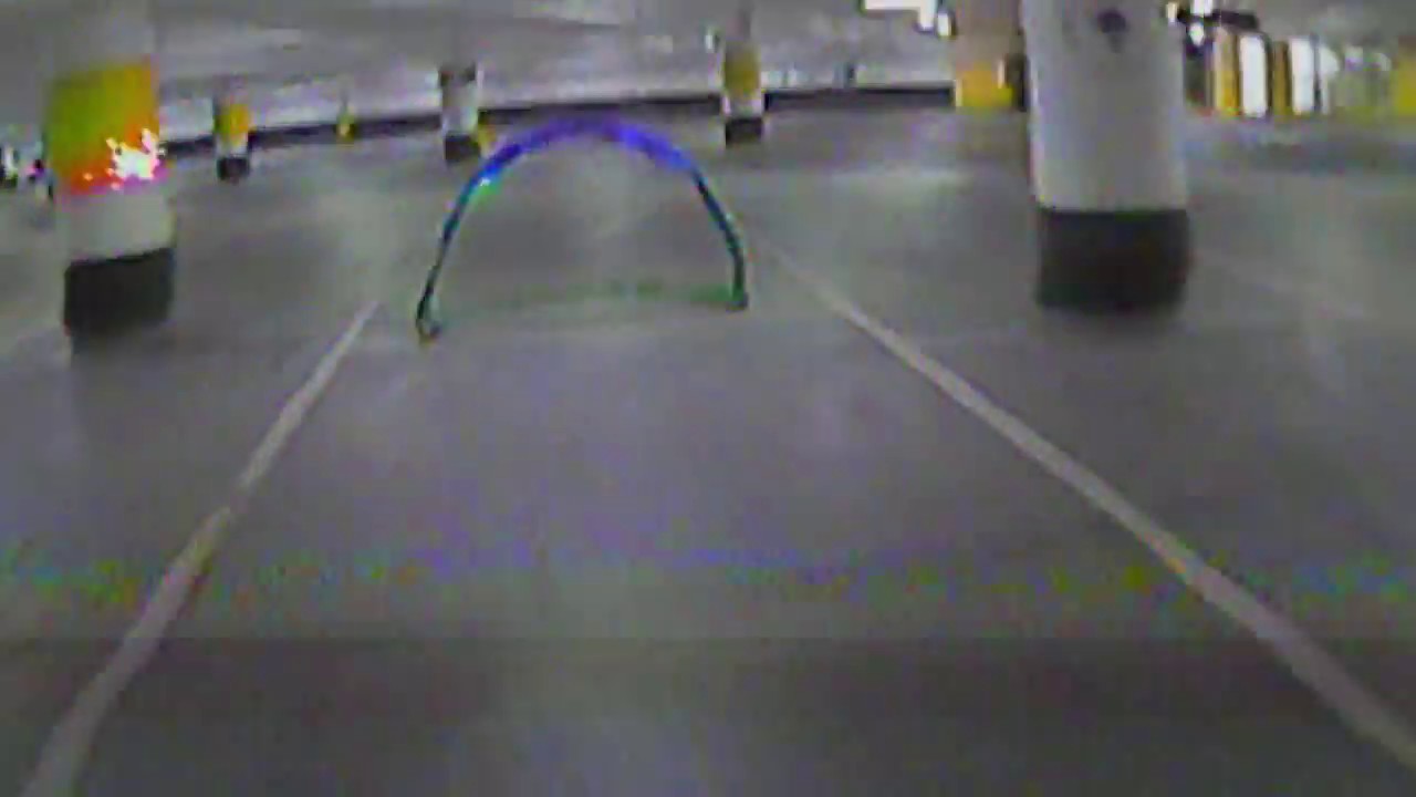 Underground winter drone racing in Vancouver