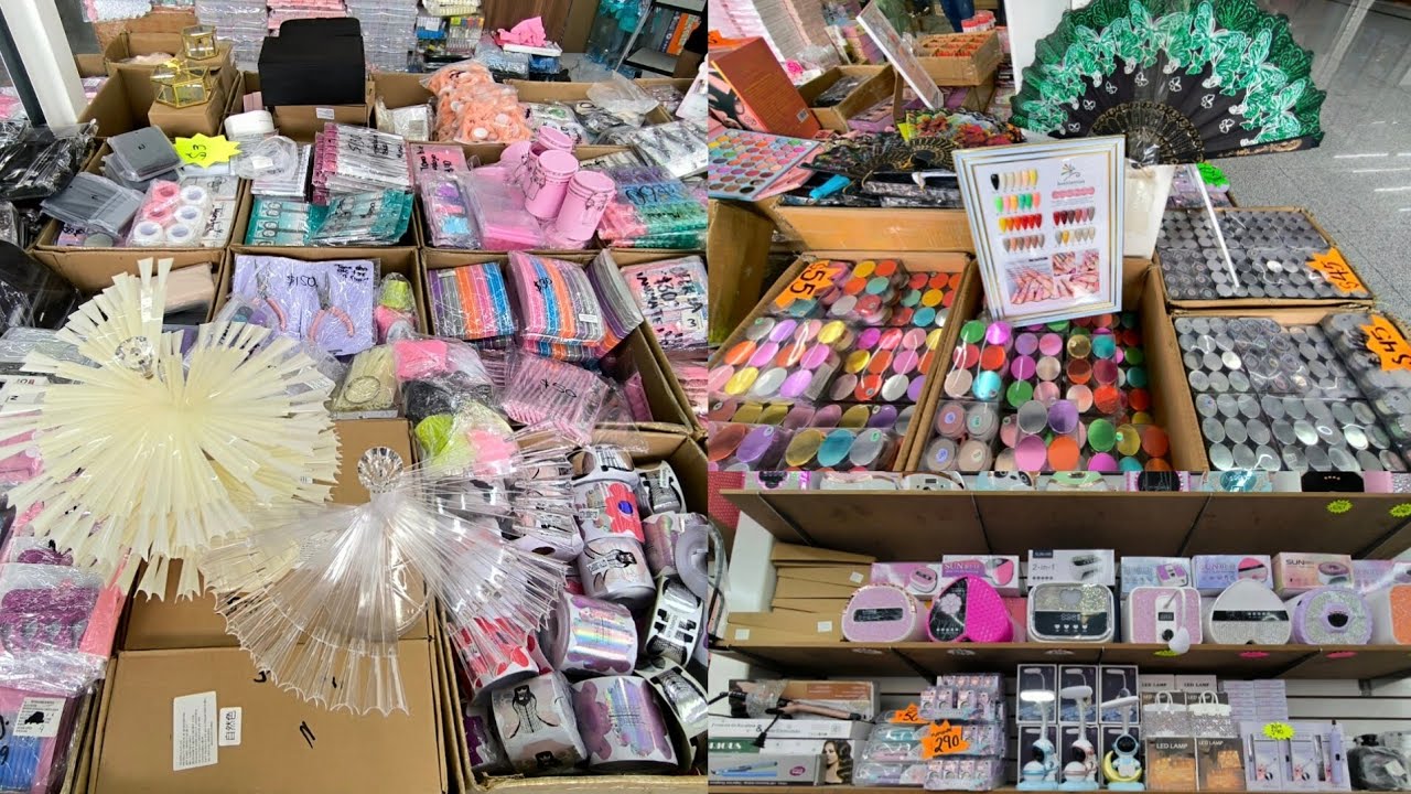 😱 OFERTAS EN MATERIAL PARA UÑAS 💅 MAQUILLAJE y DECORACIONES en el Centro de la CDMX 💯
