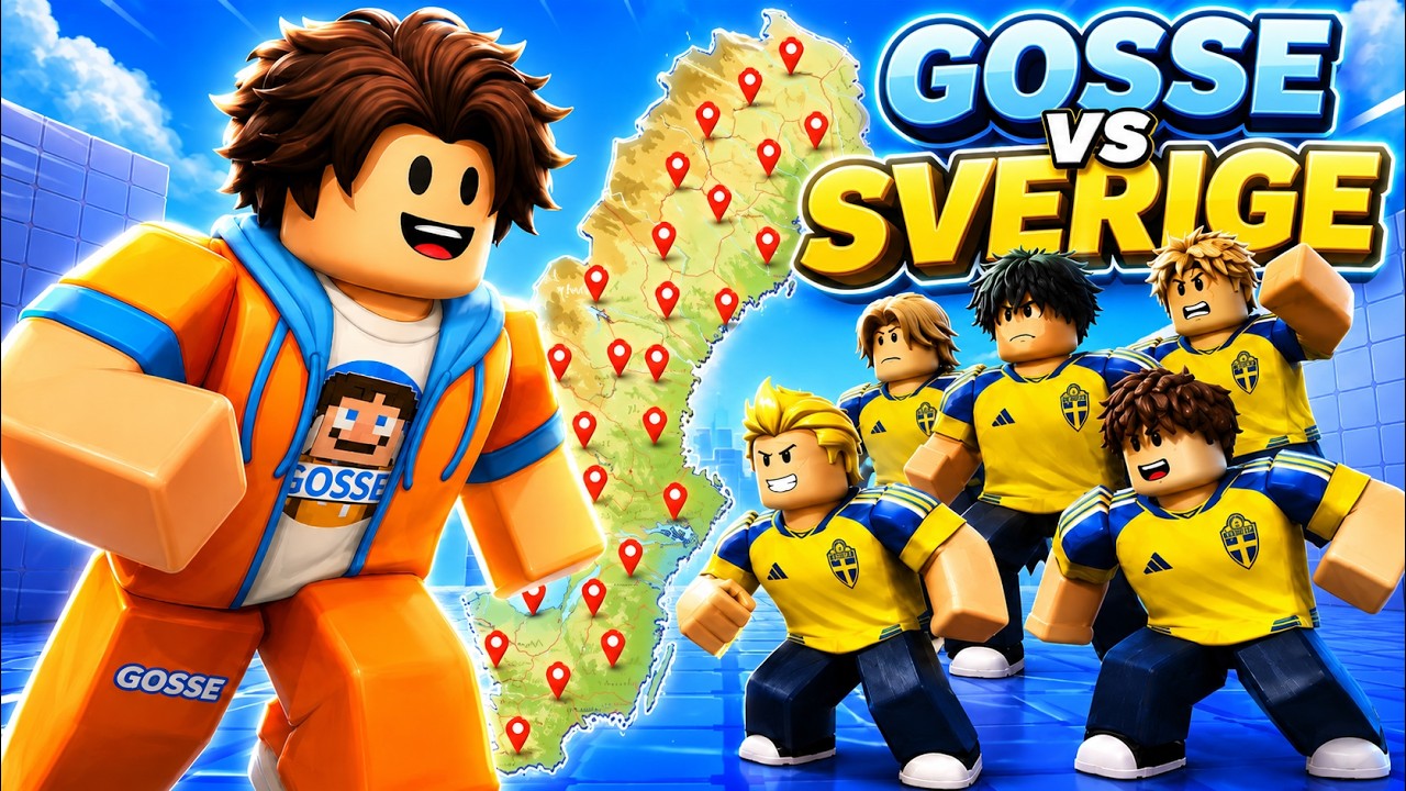 Jag M&ouml;ter HELA SVERIGE i Roblox Rivals