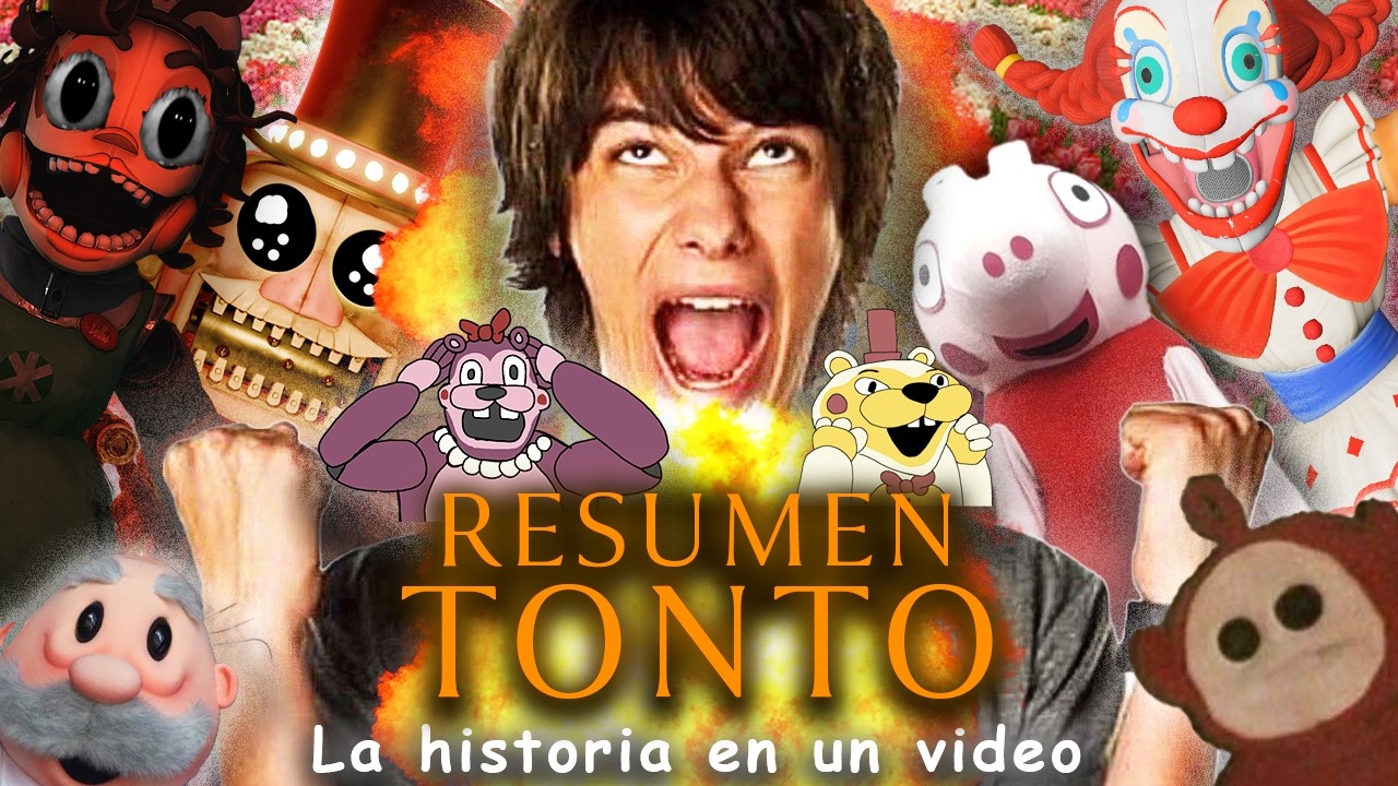 SECRET OF THE MIMIC resumido con pura esquizofrenia || FNAF
