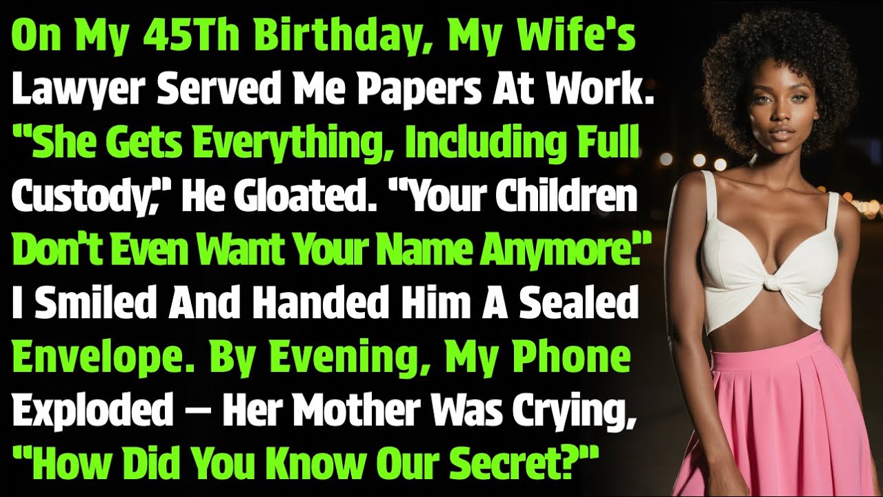 On My 45Th Birthday, My Wife’s Lawyer Served Me Papers: “She Gets Everything, Including Full Custody