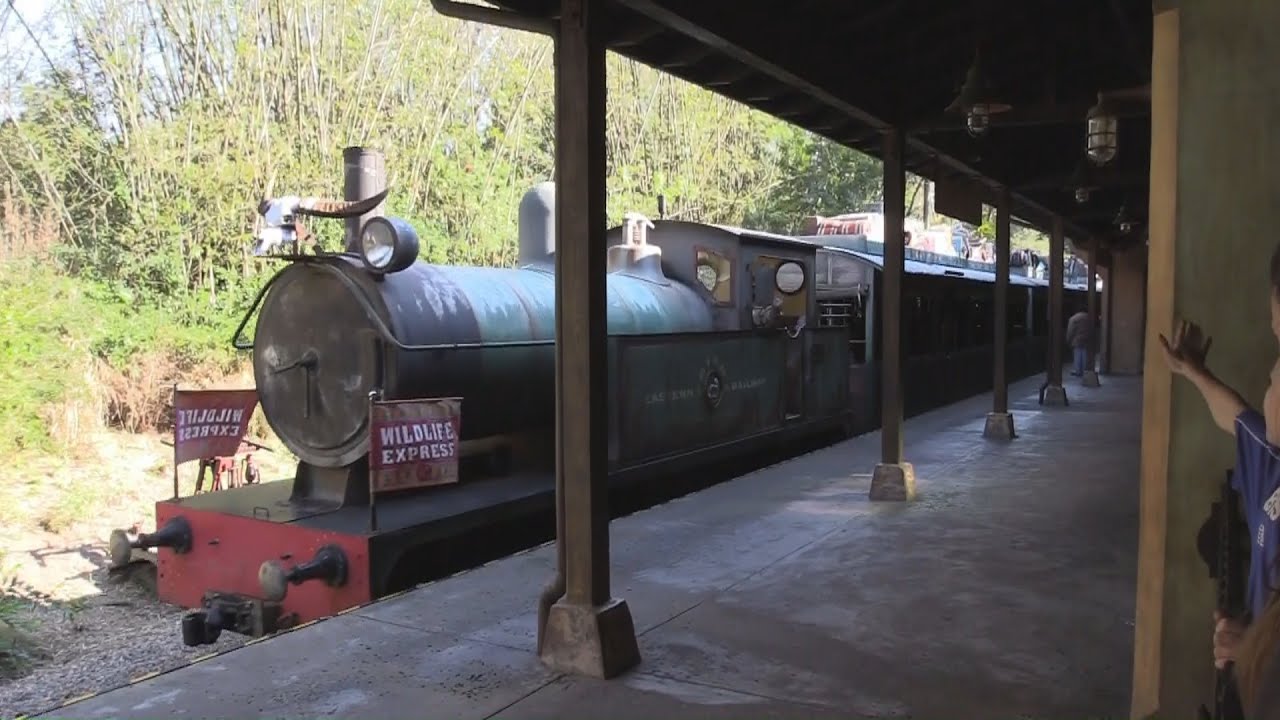 Wildlife Express Train at Animal Kingdom Walt Disney Wolrd