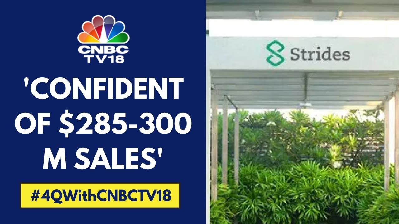 Target Is To Get To 22% Margin, Which Were At All-time High: Strides Pharma | CNBC TV18