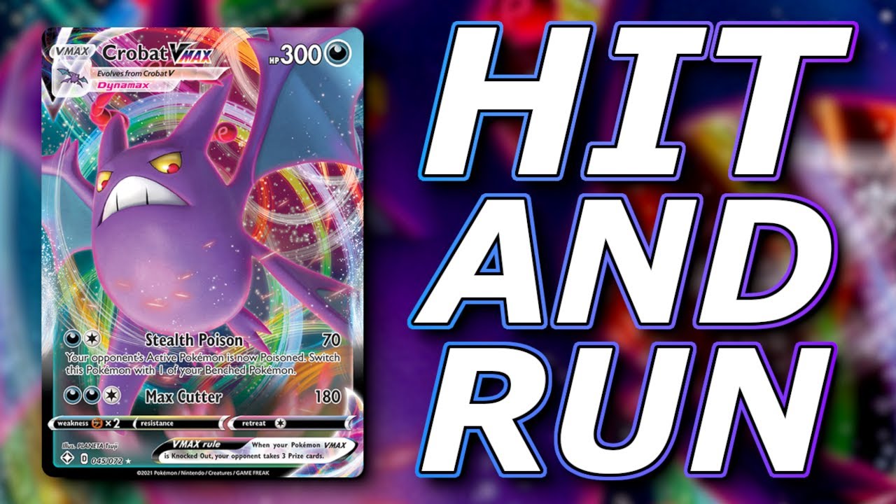 NEW Crobat VMAX Hits and Runs Away! | PTCGO Deck Profile