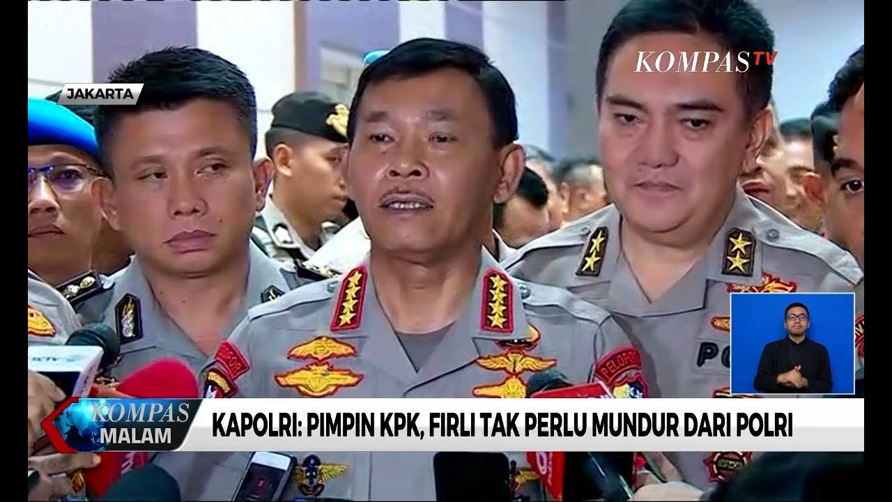Kapolri: Pimpin KPK, Firli Tak Perlu Mundur dari Polri