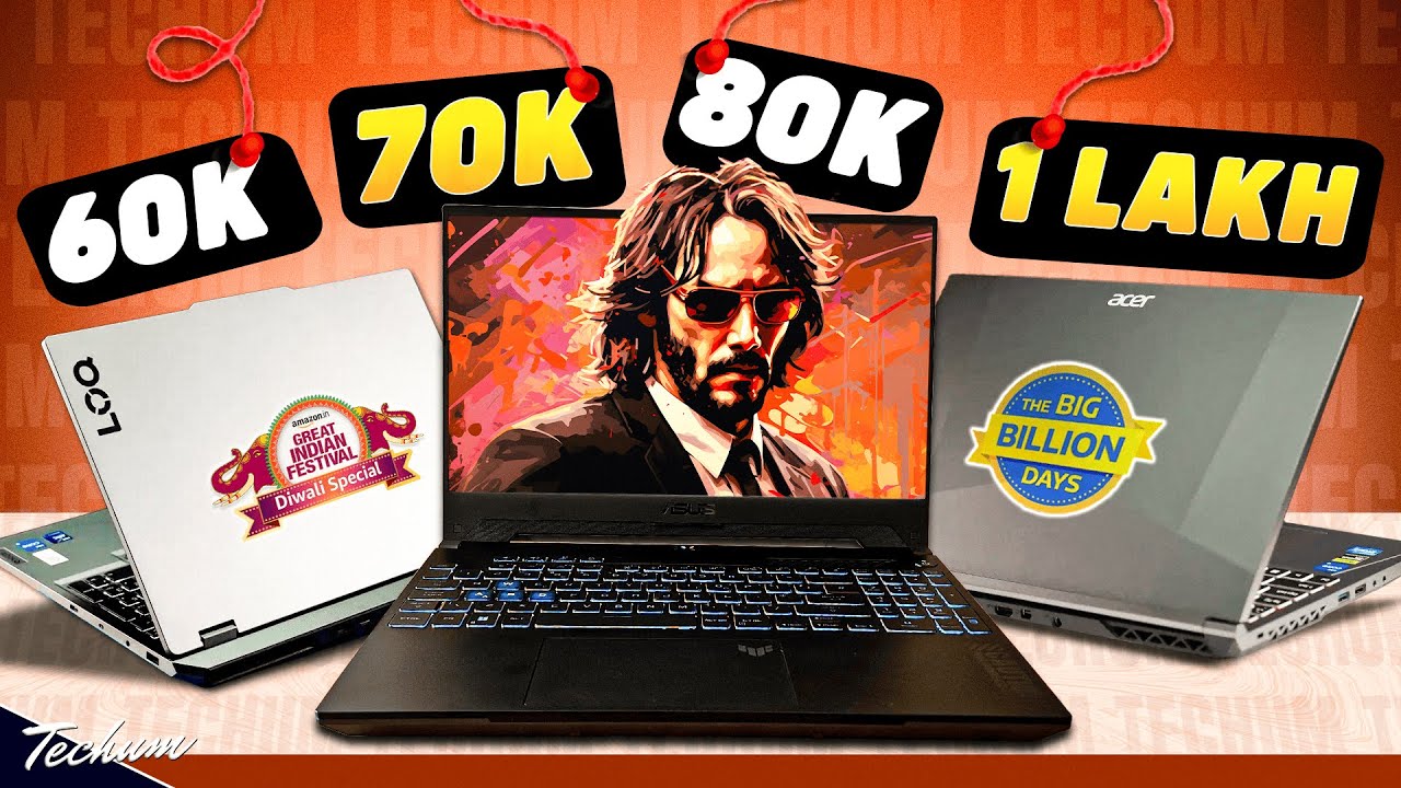 Best Gaming Laptops Under ₹60000, ₹70000, ₹80000, ₹100000🔥BBD Sale & Great Indian Festival Sale