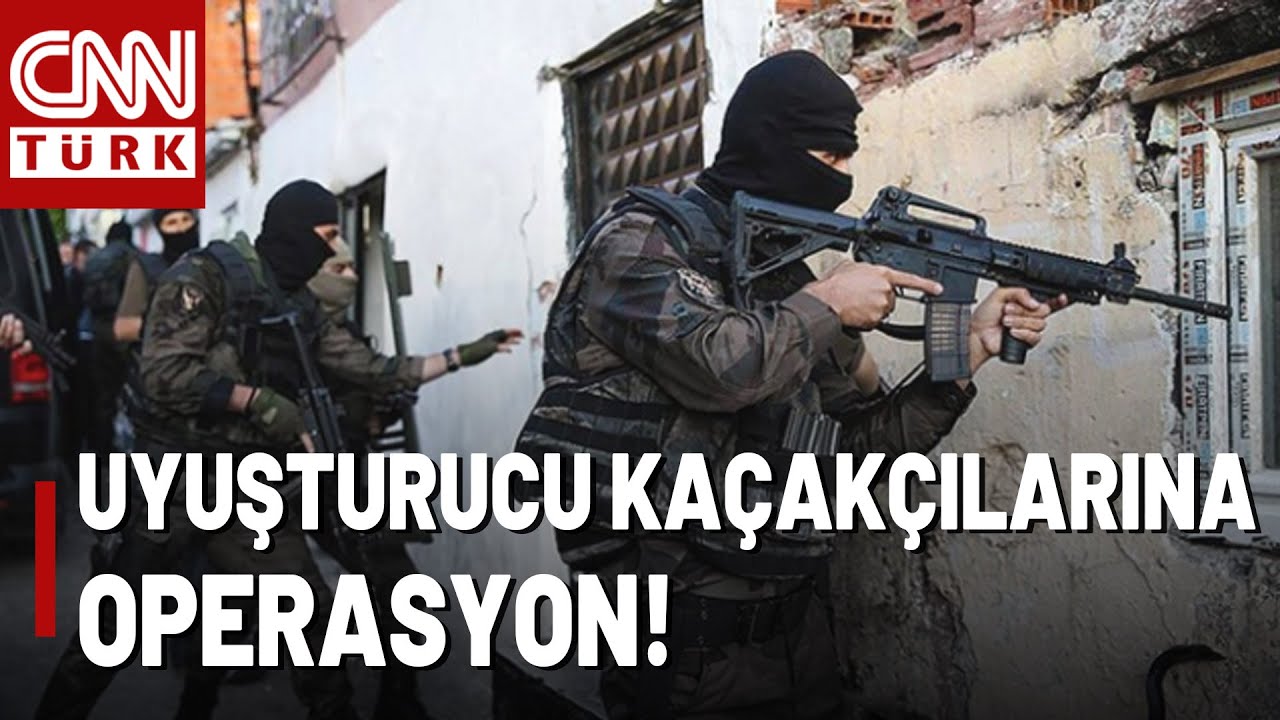 14 İlde Eş Zamanlı Operasyon! Uyuşturucu Ka&ccedil;ak&ccedil;ılarına Ge&ccedil;it Yok!