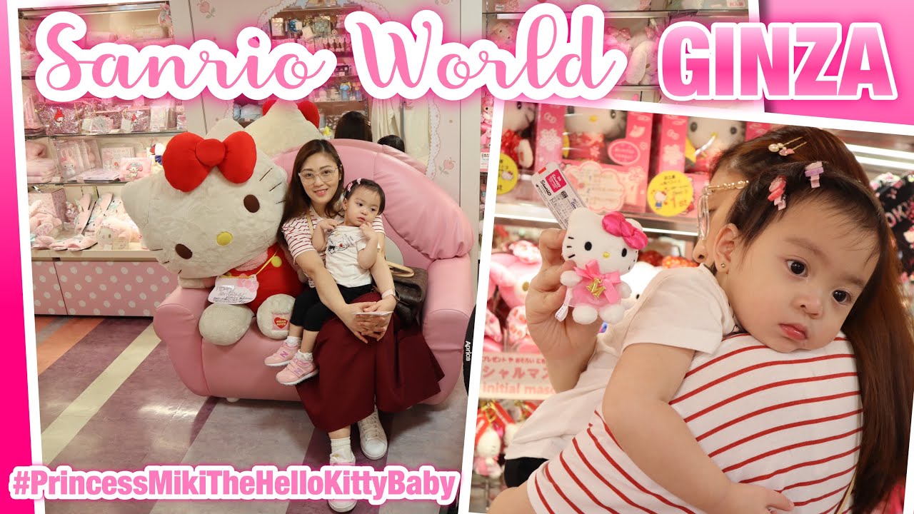 🎀 Hello Kitty Shopping at Sanrioworld Ginza Tokyo Japan