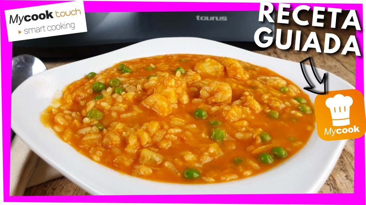 😋¡MIRA! 👉 Cómo hacer un ARROZ CALDOSO CON BACALAO ▶ Recetas MYCOOK TOUCH de TAURUS