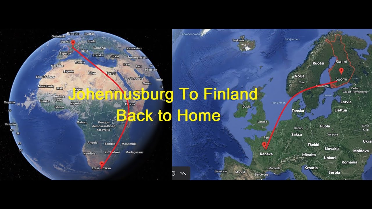Johannesburg To Finland