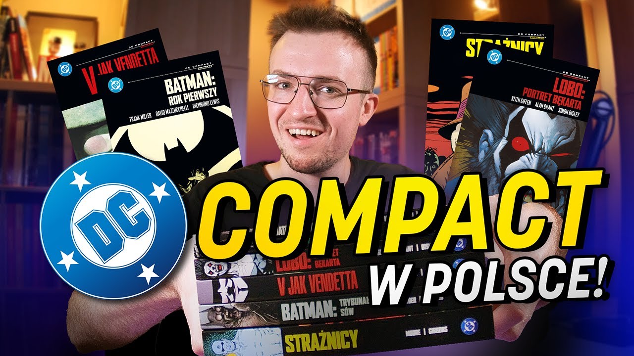 DC COMPACT w POLSCE - jak wyglądają budżetowe wydania komiksów DC?