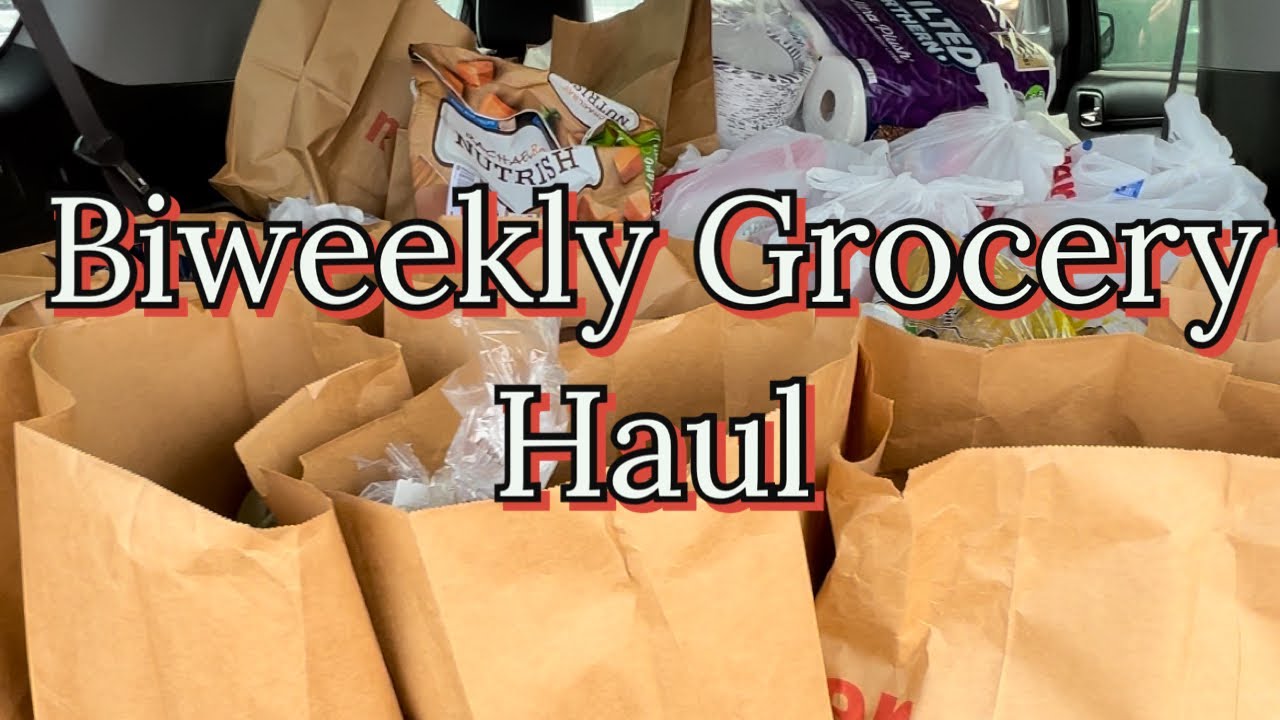 BIWEEKLY GROCERY HAUL FOR OUR BiG FAMiLY 🛒😊