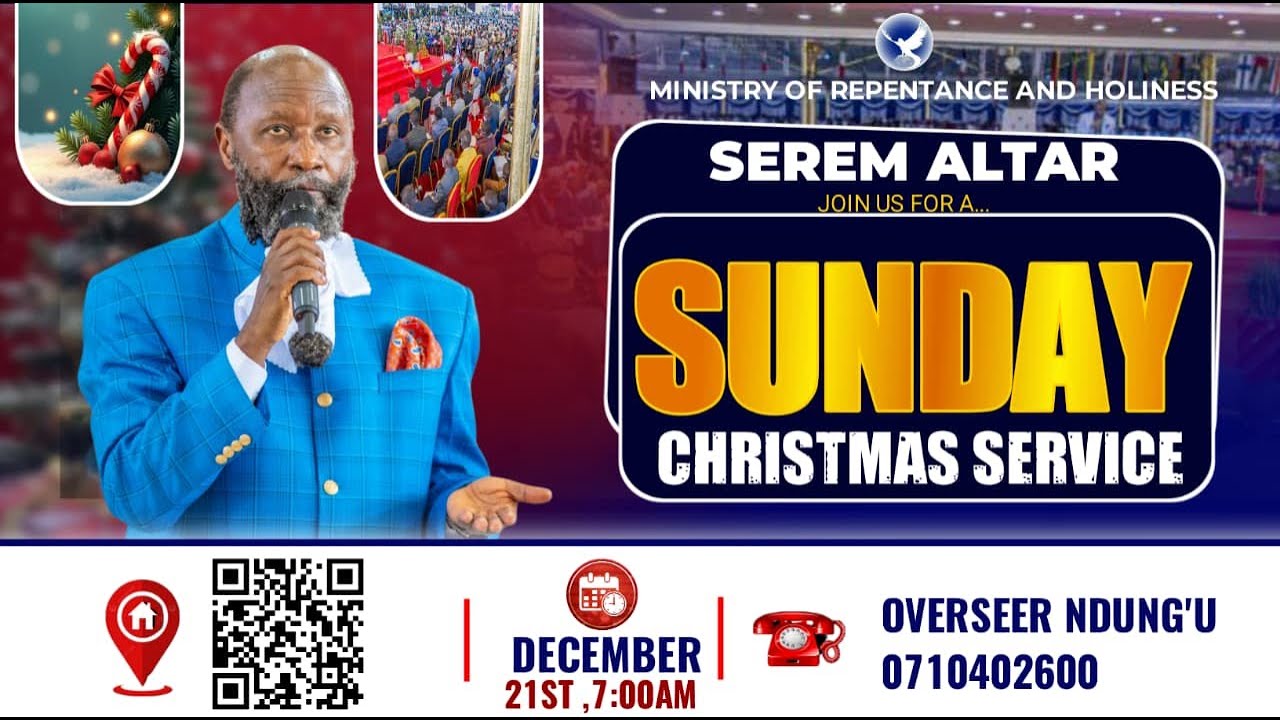 SEREM ALTAR SUNDAY SERVICE II 21st December 2025
