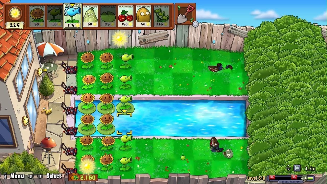 Plants vs. Zombies™: Replanted (PS5) Level 3-8 & 3-9 (Walktrough) (2025/2026)