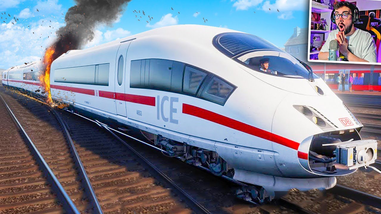 RUTA EN TREN CON LLUVIA Y AVERÍA 😱 | Train Sim World 3