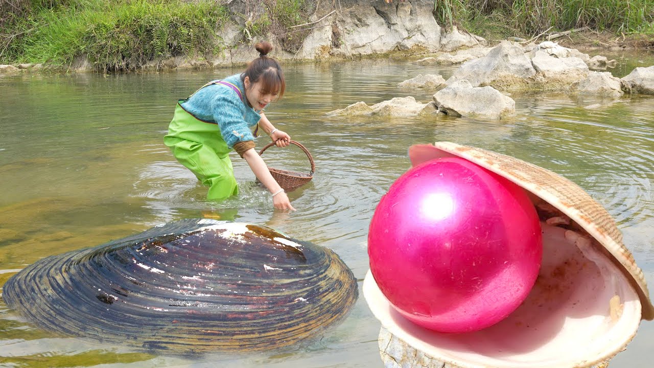 Clam That Sang Ancients:Girl’s Mysterious Encounter with River Guardian Whose Pearls Hummed Melodies
