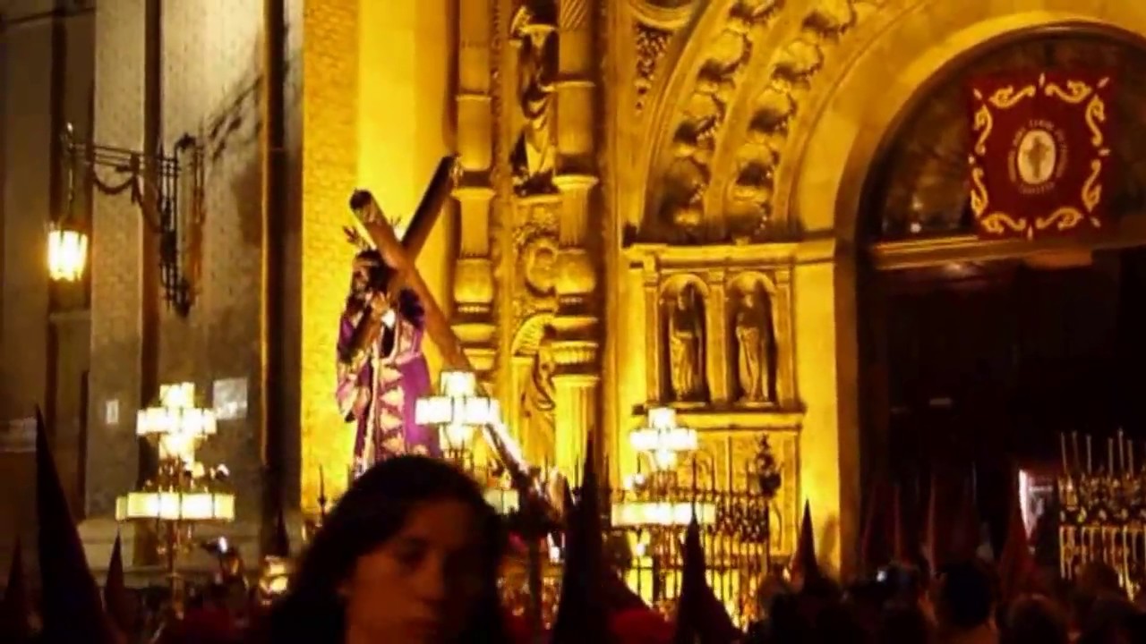 SEMANA SANTA ZARAGOZA 2015 EL CALVARIO LUNES salida Sta Engracia 2014