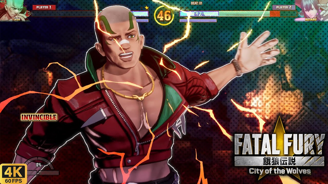 Vox vs Hotaru | FATAL FURY City of the Wolves