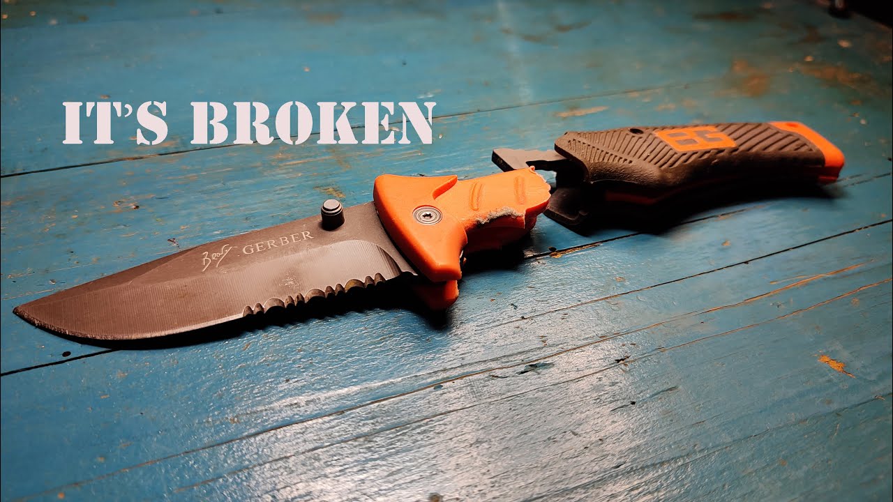 New handle for broken Pocket knife