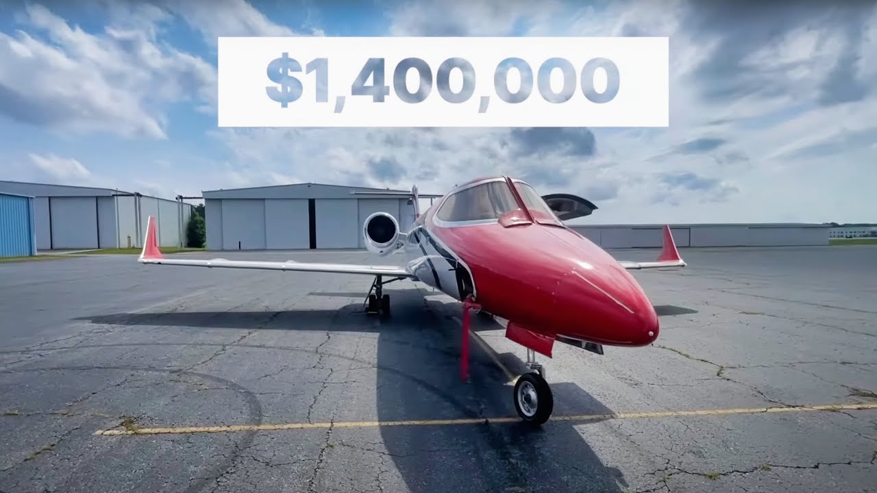 Летайте быстро на высокопроизводительном самолете LearJet 31A