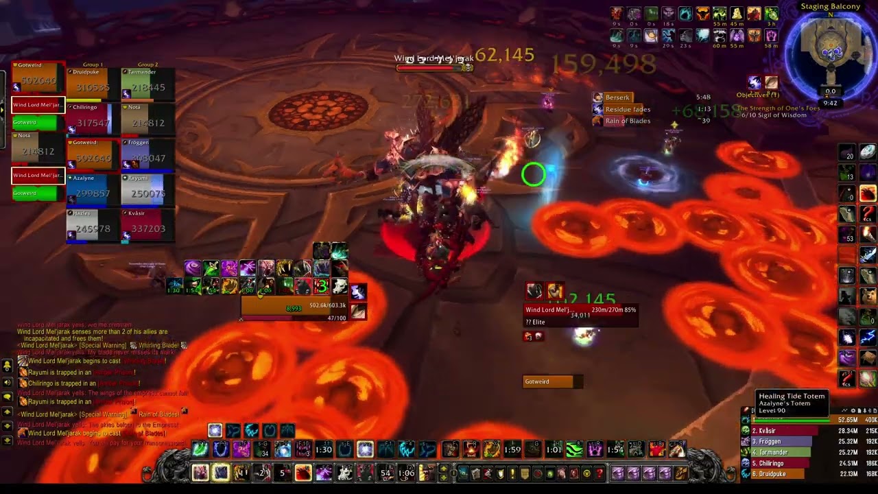 MoP Guardian Druid vs Wind Lord