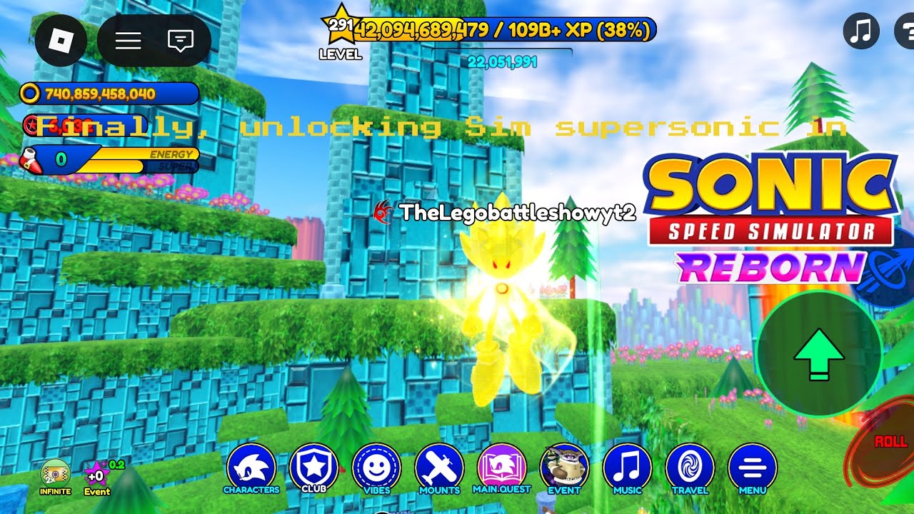 Finally, unlocking sim supersonic in sonic speed simulator