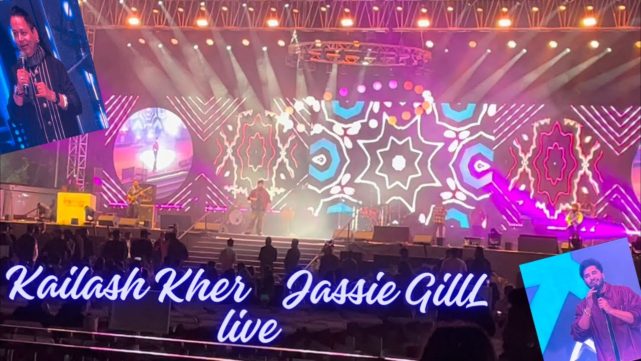 Kailash Kher - Jassie Gill Live Gurgaon😎