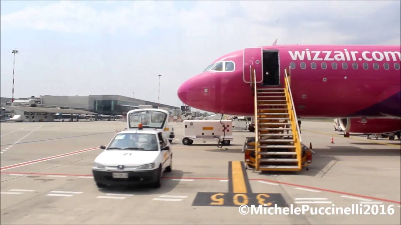 W63381 | Wizzair Airbus A320 | Cluj (CLJ) - Milan (BGY) | 22/7/2016