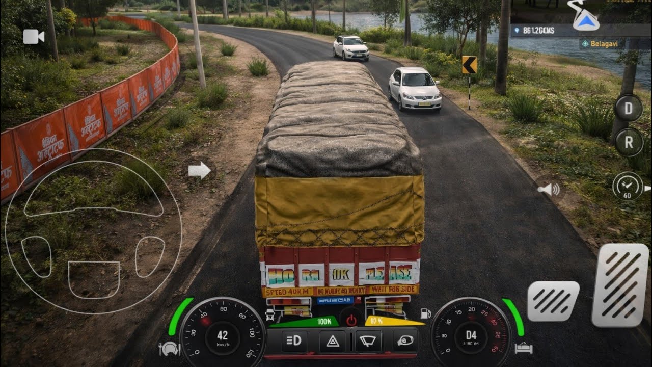 “Ultra Realistic Indian Truck Driving Gameplay 😱 | Next Level Graphics!” 