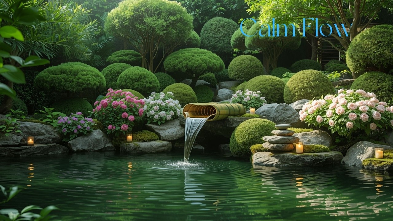 Stress Relief 🌊 Piano & Healing Water | Giảm Căng Thẳng & Tiếng Nước Chảy Chữa Lành