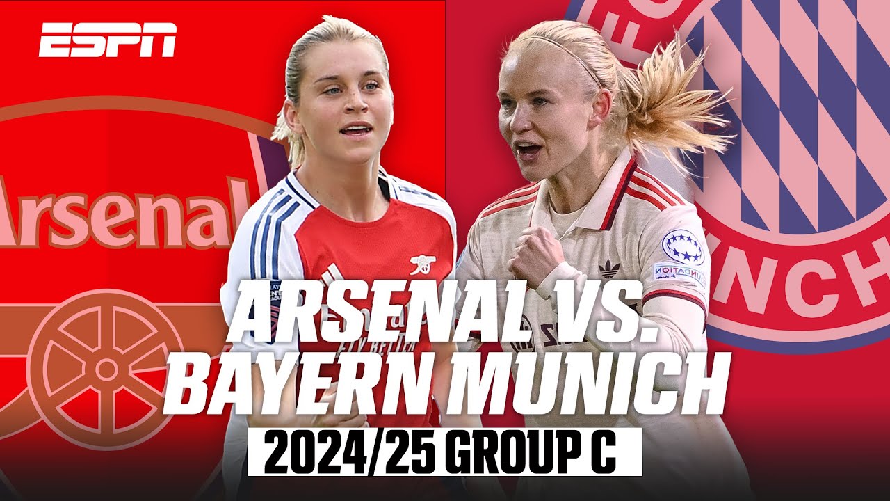 Arsenal & Bayern Munich deliver GOALS in 2024/25 UEFA Women's Champions League group stage ⚽️🔥