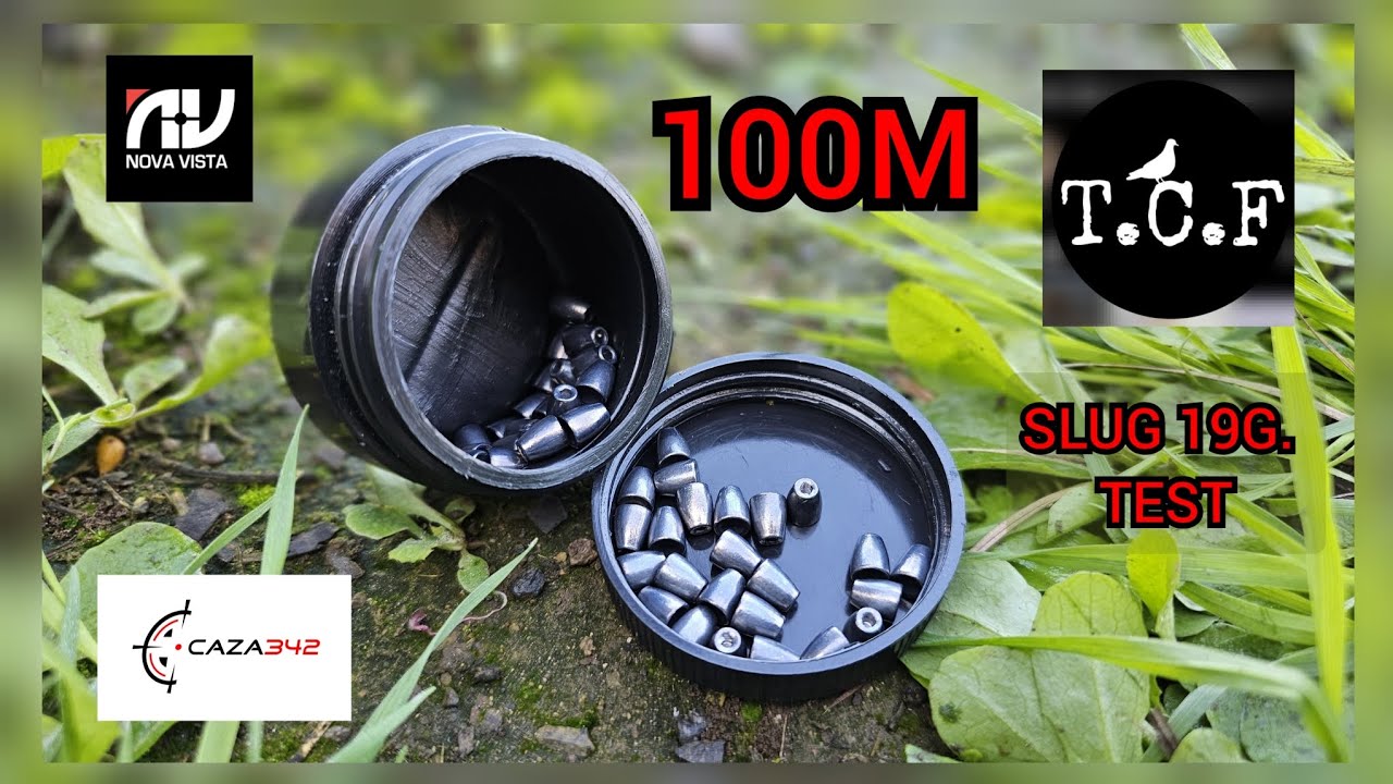 Pruebas a slug TCF 19G  100 metros o nada jjjk