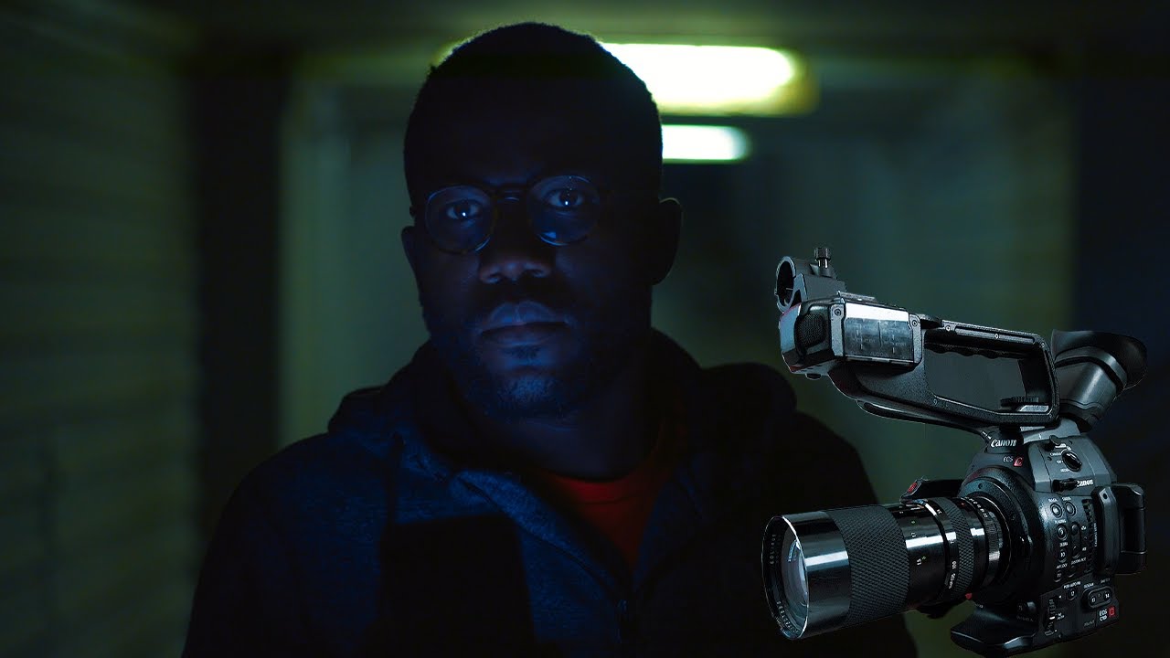 Canon C100 mark ii how to make it CINEMATIC with street Low Light