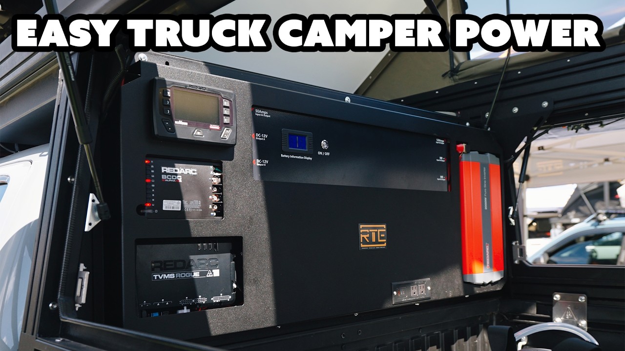 The Easiest Way to Power Your Truck Camper (No Wiring Skills Needed!)