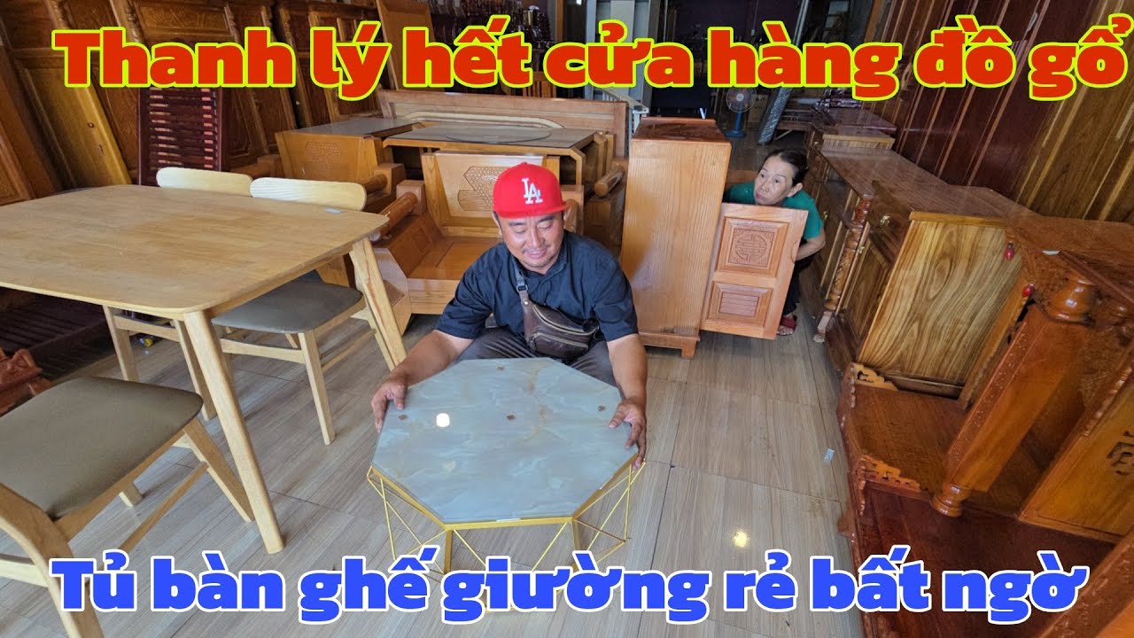 Đồ gổ giá rẻ đồ ve chai thanh lý hết giá rẻ bất ngờ 