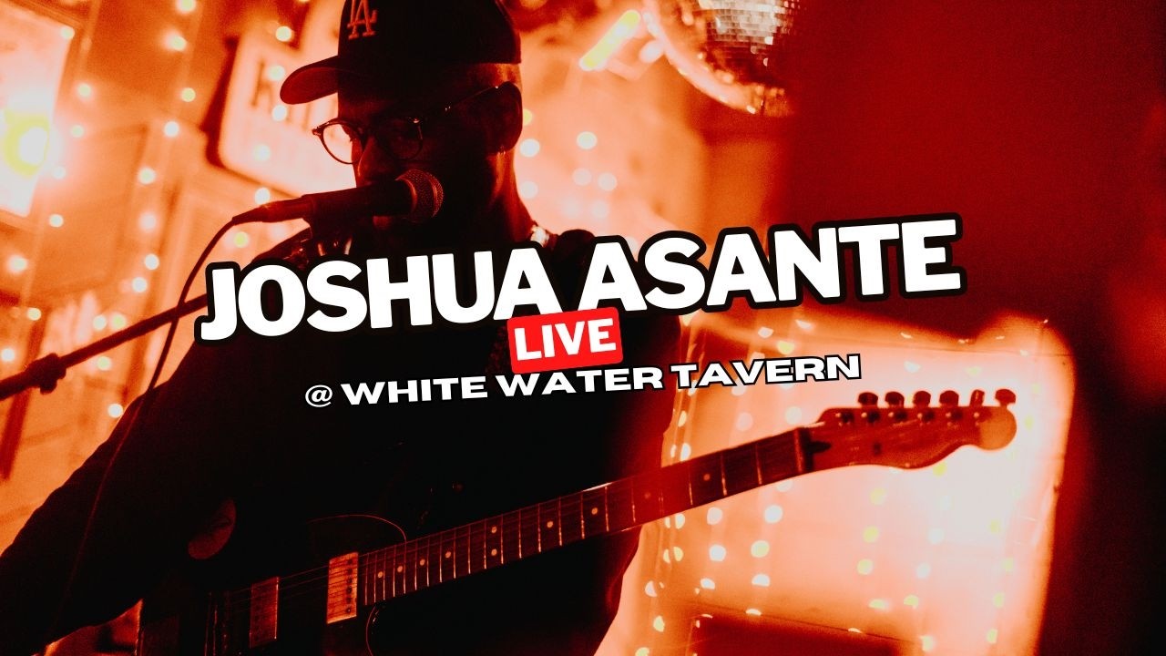 Joshua Asante LIVE @ The White Water Tavern in Little Rock, Arkansas 02.14.2026